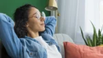 The girl is enjoying fresh air with DEEPCHILL - air conditioning service Gold Coast.