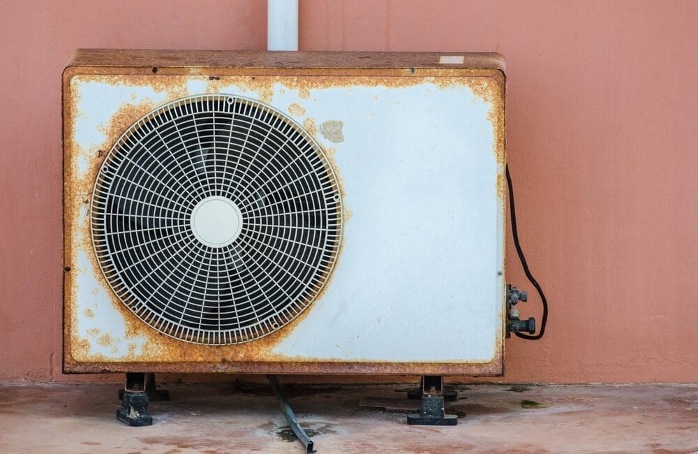 Buying old air conditioning is something that you shouldn't do.