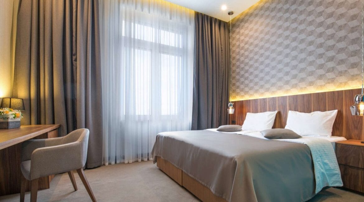 Premium AC system for hotels, providing reliable and energy-efficient climate control for guest comfort.