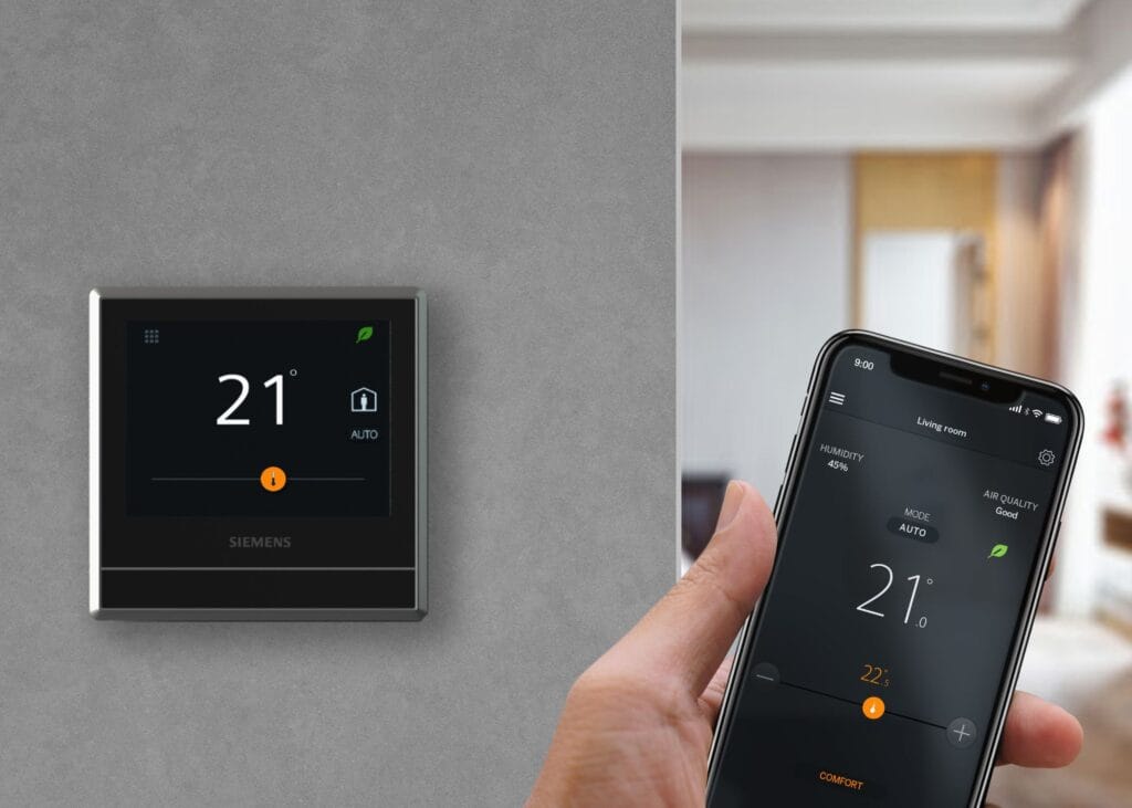 Smart thermostats make it easier to turn down the heat while you're away, without sacrificing comfort.
