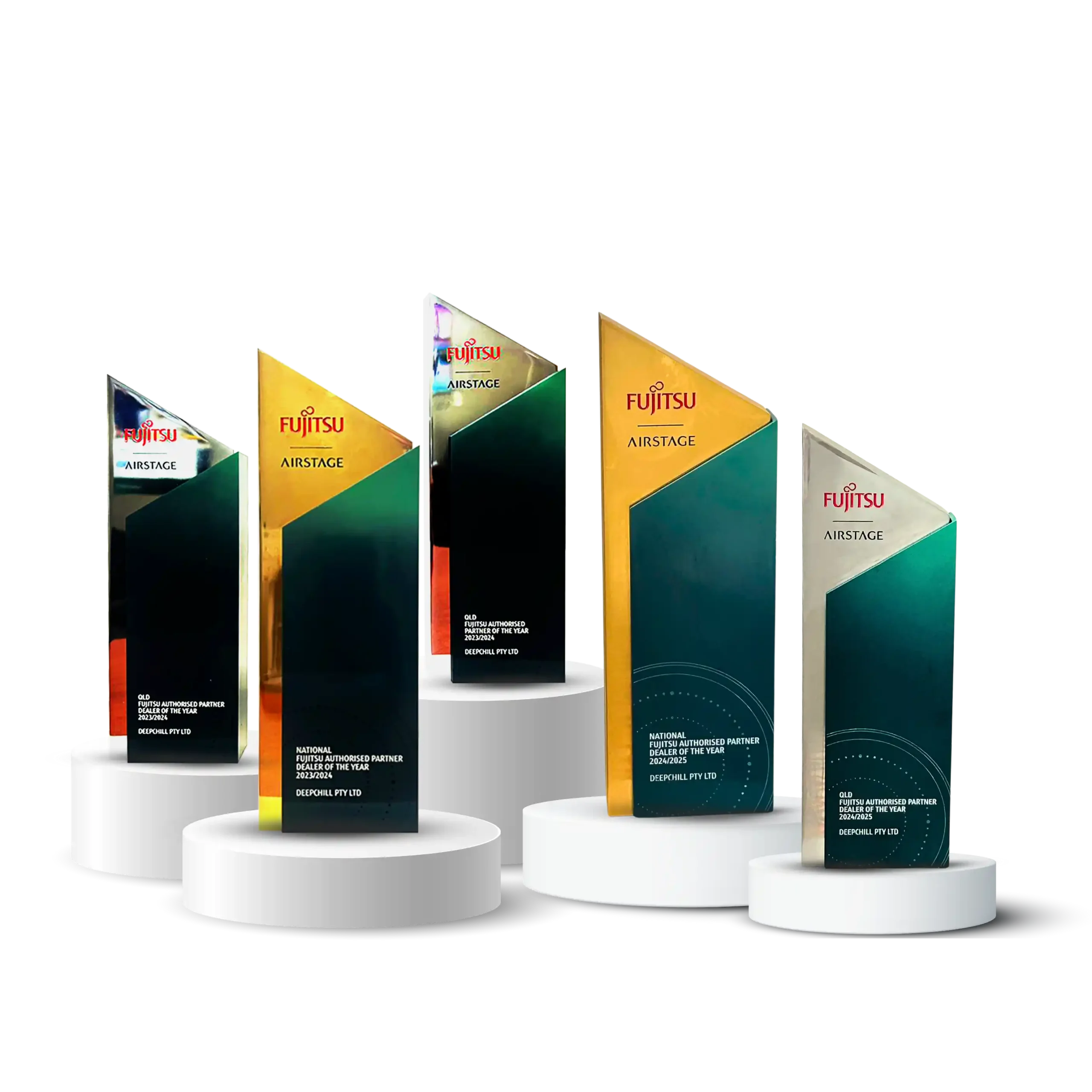 Fujitsu Airstage Dealer of the Year awards won by DEEPCHILL for Queensland and Australia