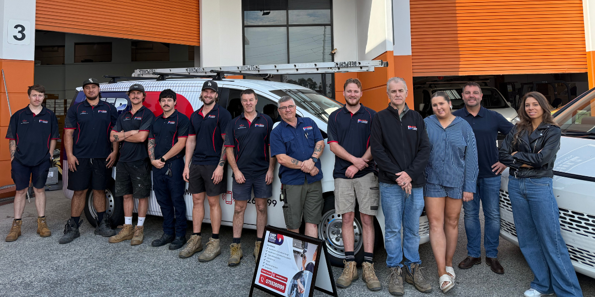 DEEPCHILL 2025 recap featuring the DEEPCHILL technician and support team, representing trusted residential and commercial air conditioning Gold Coast services.